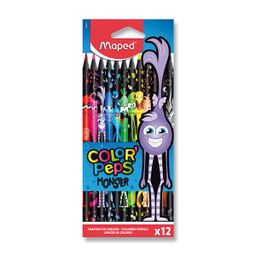 Obrázek produktu: Pastelky MAPED Color'Peps MONSTER - 12 barev