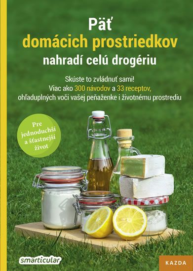 Obrázek produktu: Päť domácich prostriedkov nahradí celú drogériu