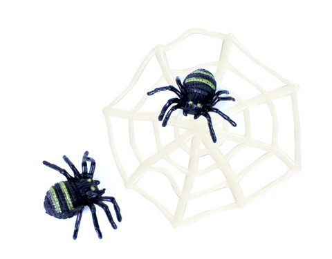 Obrázek produktu: Pavučina s pavouky dekorace Halloween