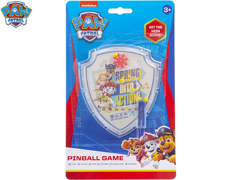 Paw Patrol pinball hra