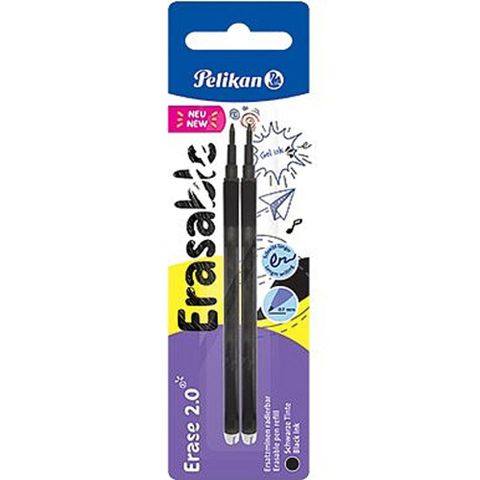 Obrázek produktu: Pelikan Náplň do gumovacího pera erase 2.0, černá, 2 ks na blistru