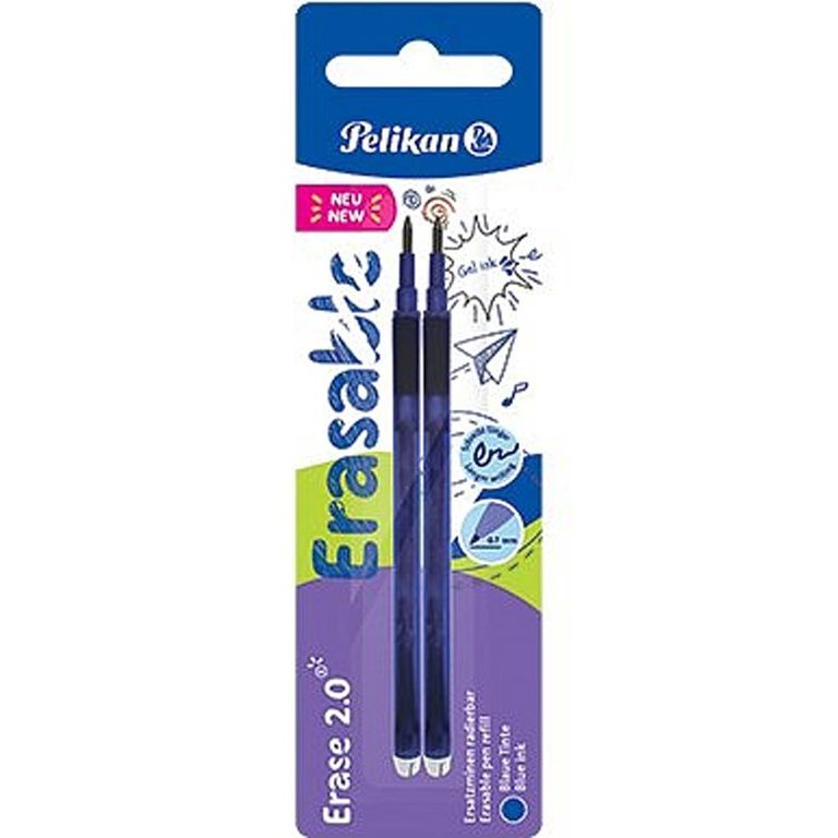 Pelikan Náplň do gumovacího pera erase 2.0, modrá, 2 ks na blistru
