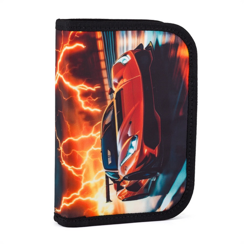 Obrázek produktu: Penál 1 p. 2 chlopně, prázdný auto 2