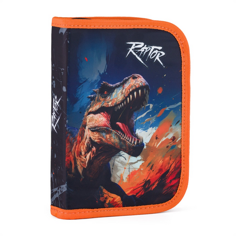 Obrázek produktu: Penál 1 p. 2 chlopně, prázdný Dino