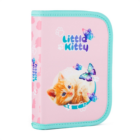 Obrázek produktu: Penál 1 p. 2 chlopně, prázdný Kočka