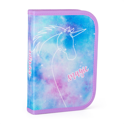 Obrázek produktu: Penál 1 p. 2 chlopně, prázdný OXY GO Unicorn