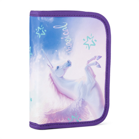 Obrázek produktu: Penál 1 p. 2 chlopně, prázdný Pegas