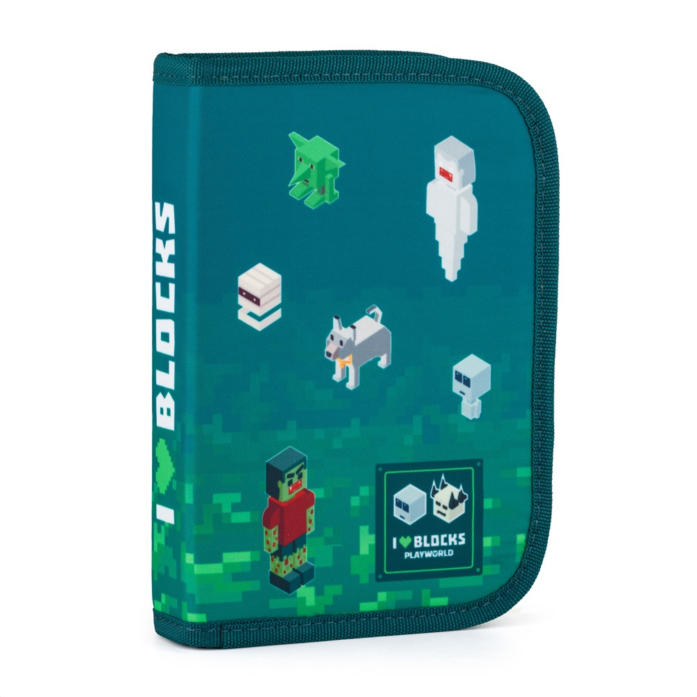 Penál 1 p. 2 chlopně, prázdný Playworld