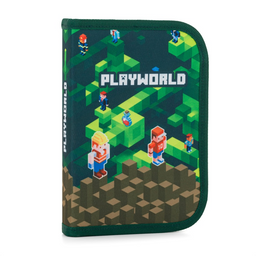 Obrázek produktu: Penál 1 patrový 2 chlopně, prázdný - Playworld