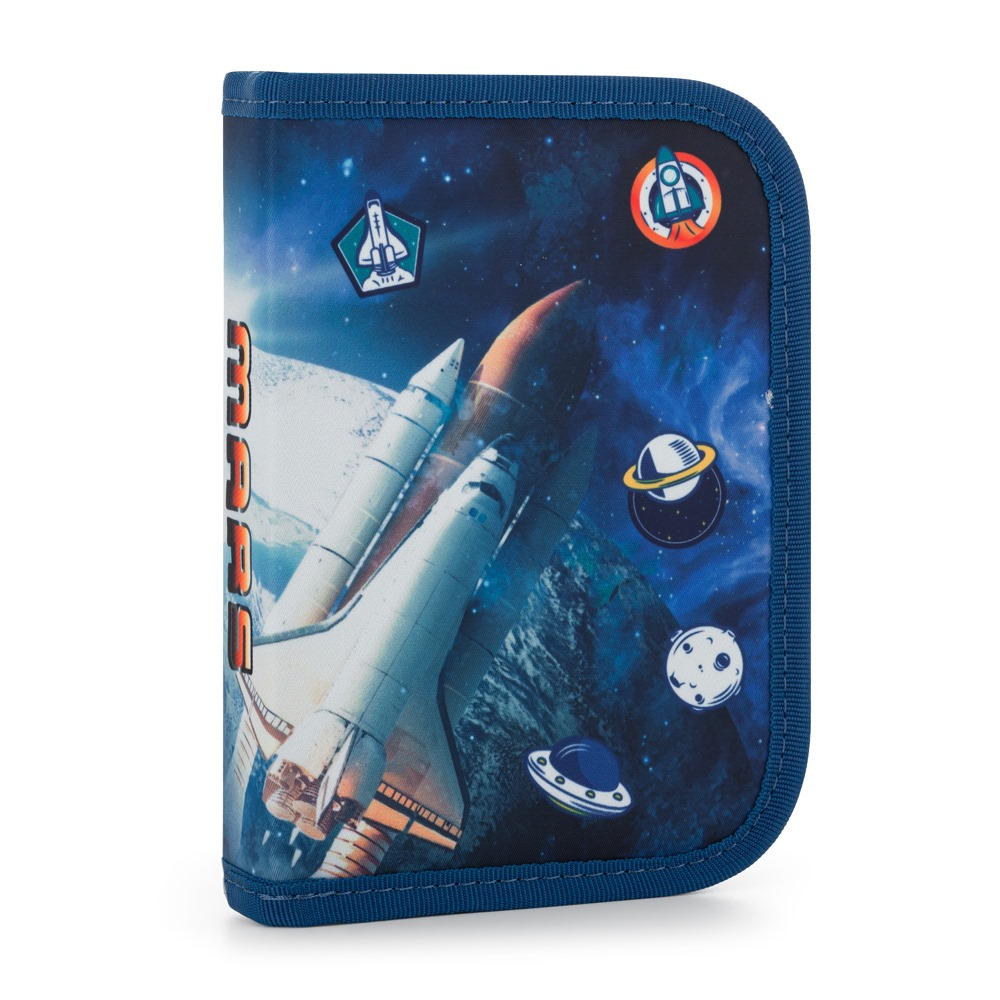 Penál 1 patrový 2 chlopně, prázdný - Space