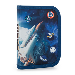 Obrázek produktu: Penál 1 patrový 2 chlopně, prázdný - Space