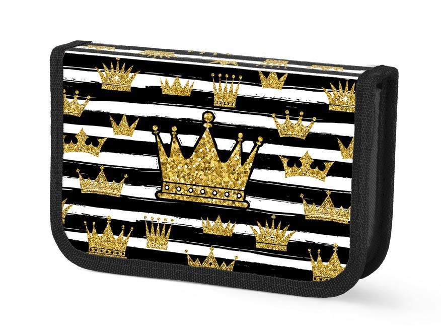 Penál 1patrový 2 klopy prázdný - Korunka