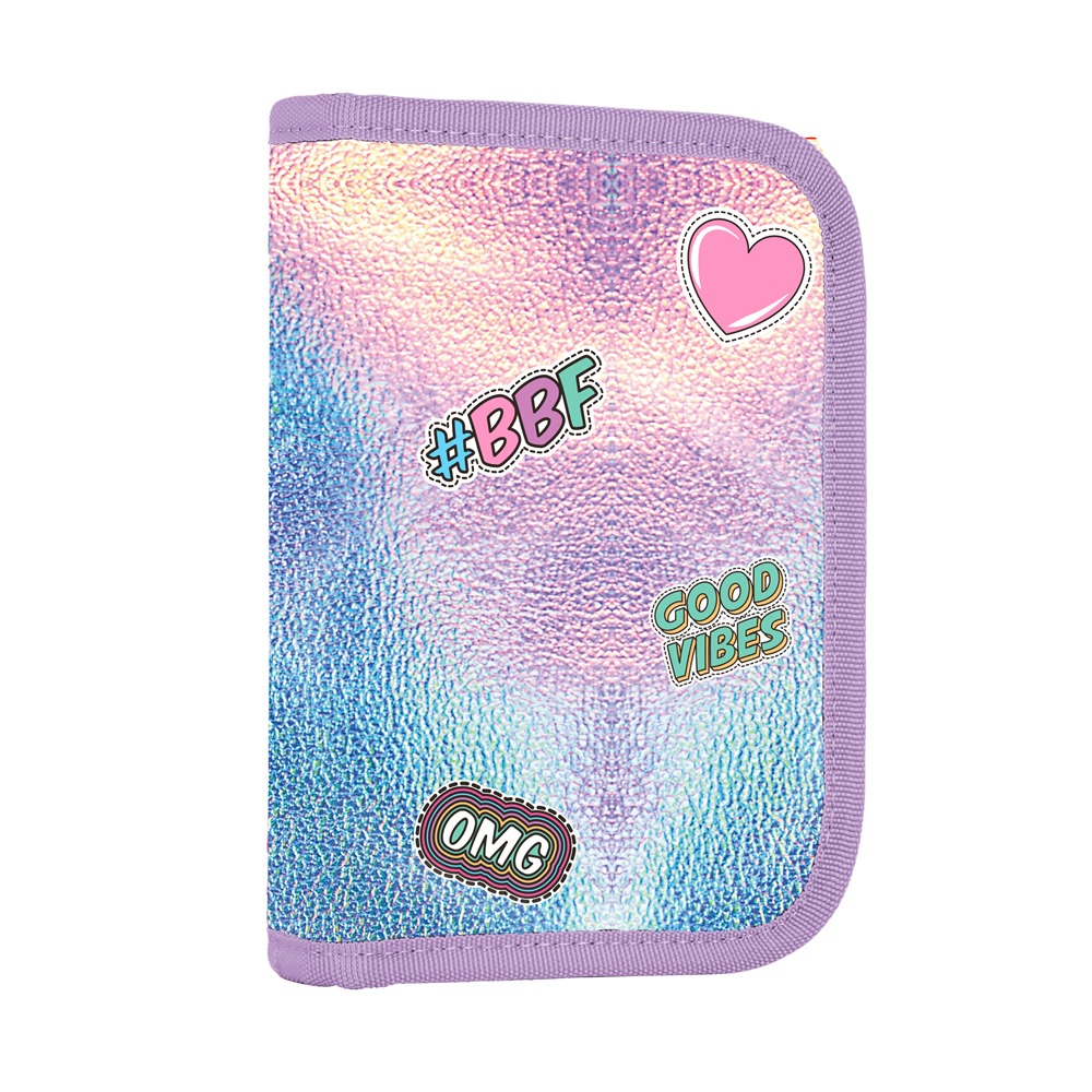 Penál 1patrový 2 klopy prázdný Oxy Go - Shiny