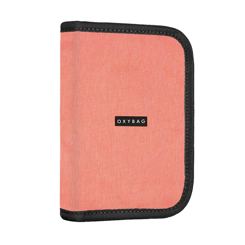 Penál 1patrový 2 klopy prázdný OXY UNICOLOR - appricot