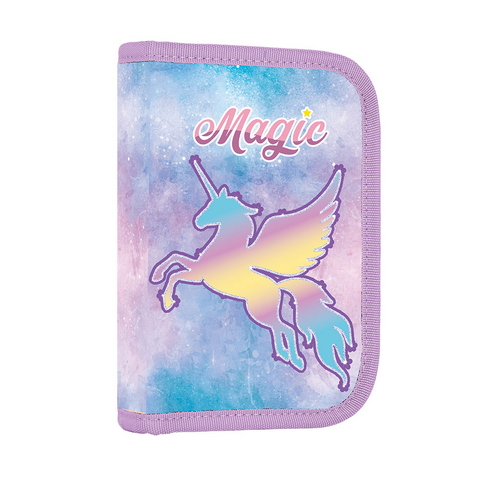 Obrázek produktu: Penál 1patrový 2 klopy prázdný OXY - Unicorn Magic