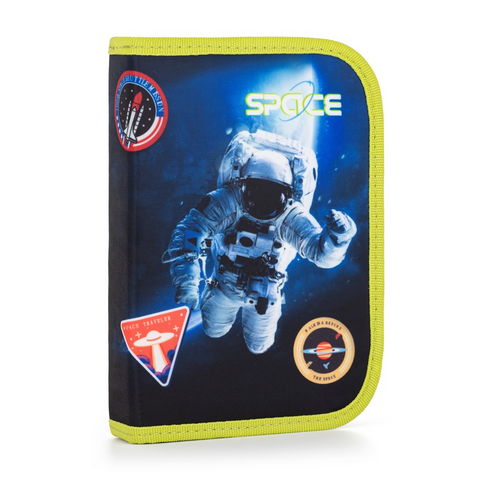Obrázek produktu: Penál 1patrový 2 klopy prázdný - Space