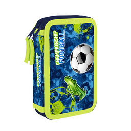 Obrázek produktu: Penál 2 p. prázdný fotbal