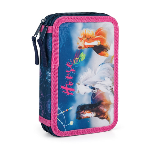 Obrázek produktu: Penál 2patrový prázdný - Kůň