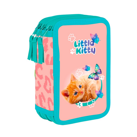 Obrázek produktu: Penál 3 p. prázdný Kočka