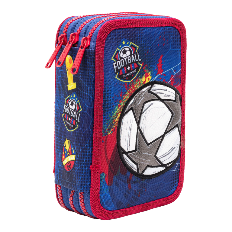 Penál Colorino Jumper Fotbal - vybavený