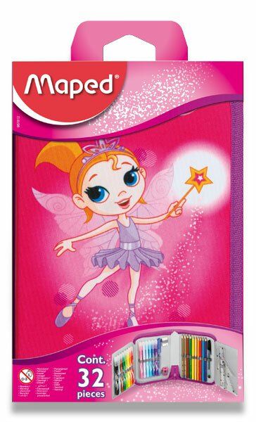 Obrázek produktu: Penál Maped TATOO FAIRY - 1 patrový, vybavený