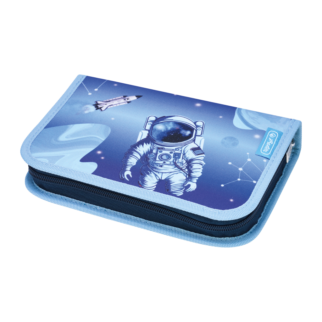 Herlitz Penál plný 2 chlopně - kosmonaut