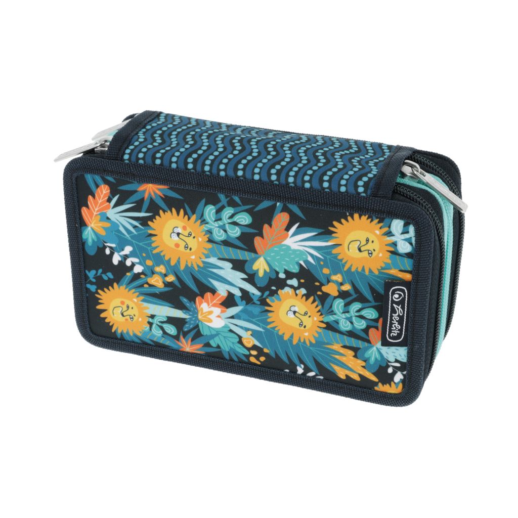 Penál plný 3 patra - lev