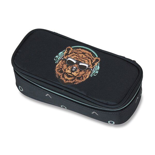 Penál WALKER Fame - Bear Buddy Dark Grey