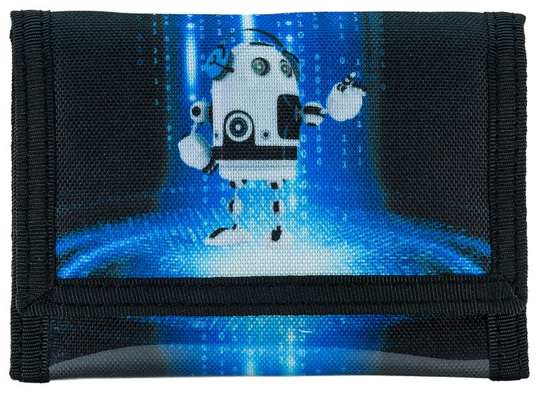 Peněženka na krk Funny Robots Helma 365