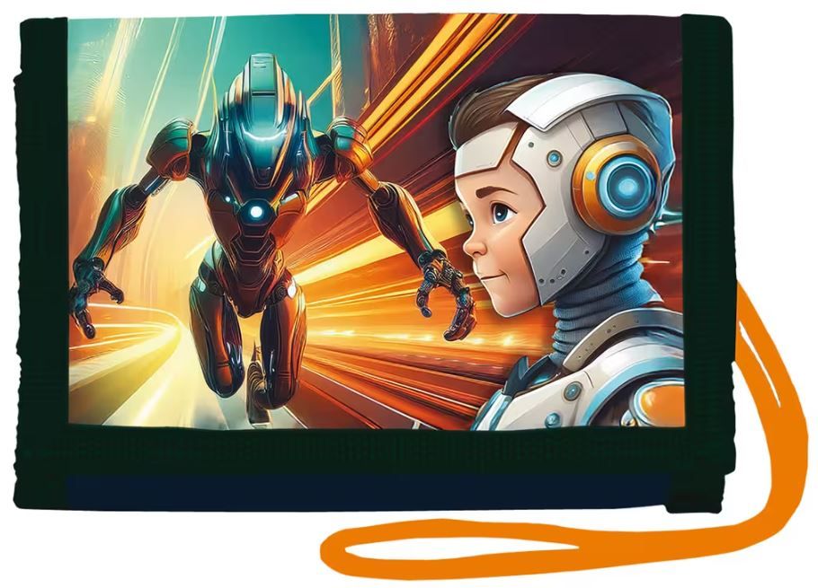 Peněženka na krk Sci-fi