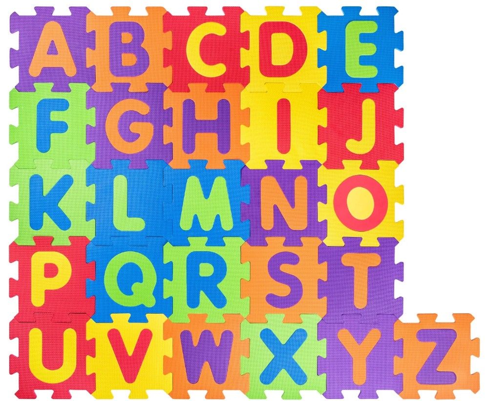 Pěnové puzzle - Abeceda