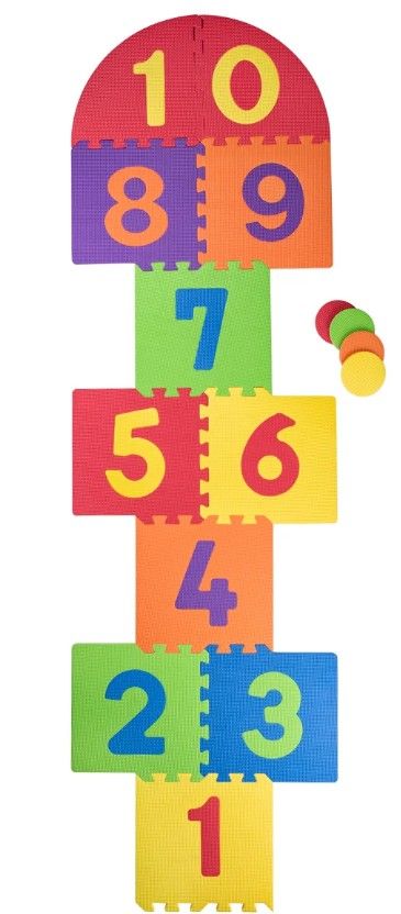 Pěnové puzzle - Skákací panák