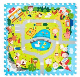 Obrázek produktu: Pěnové puzzle - Vesnice