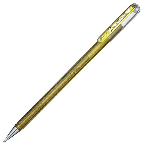 Obrázek produktu: Pentel Dual Metallic Gelové kuličkové pero - zlatá