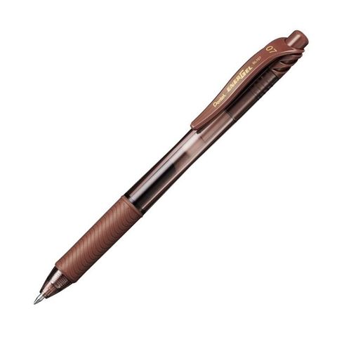 Obrázek produktu: Pentel EnerGel BL107 Gelový roller 0,7 mm - hnědý