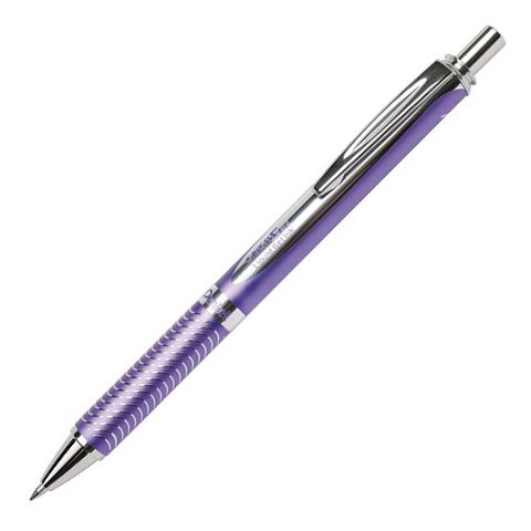 Obrázek produktu: Pentel EnerGel BL407 Gelový roller celokovový 0,7 mm - fialový