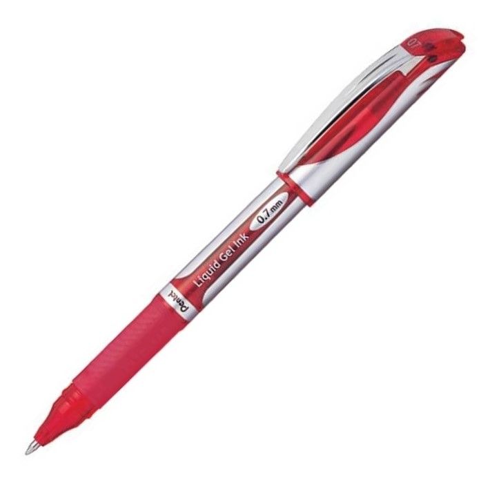 Pentel EnerGel BL57 Gelový roller s víčkem 0,7 mm - červený