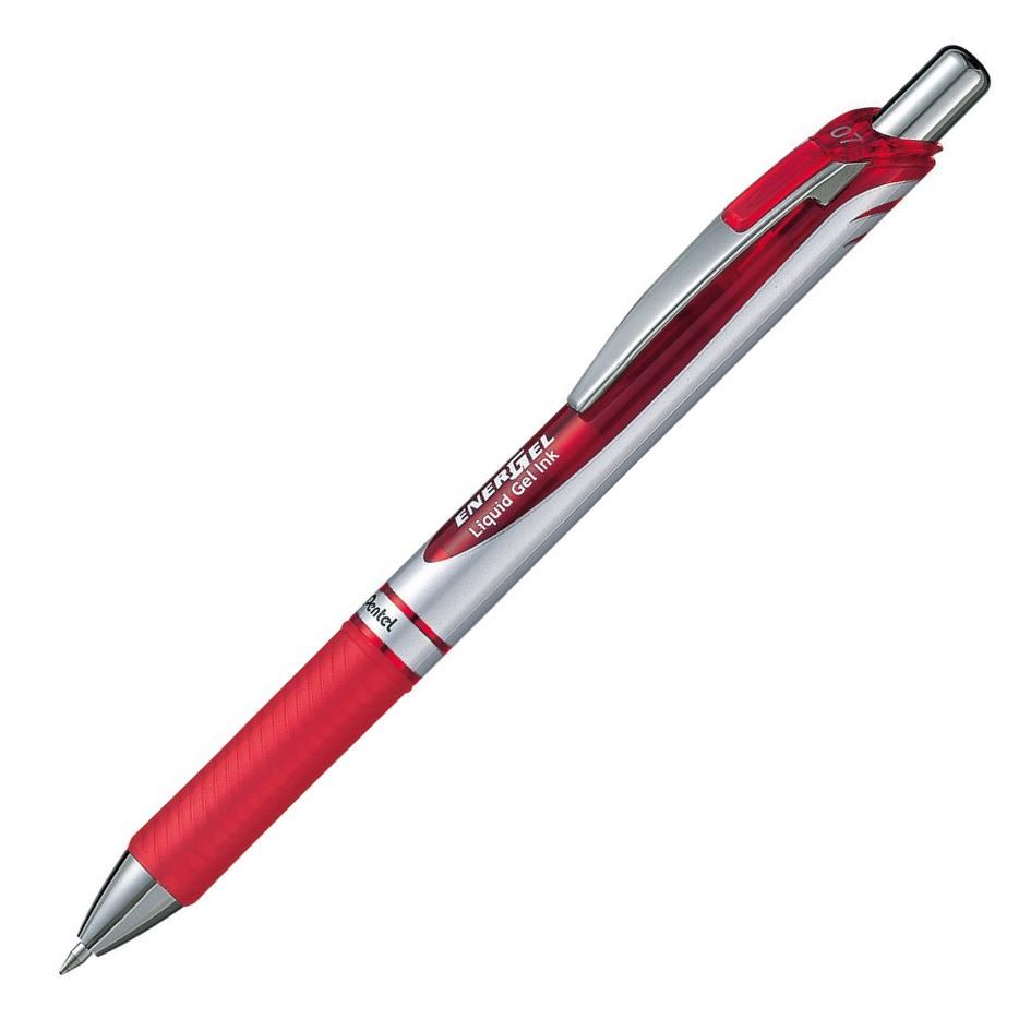 Pentel EnerGel BL77 Gelový roller 0,7 mm - červený