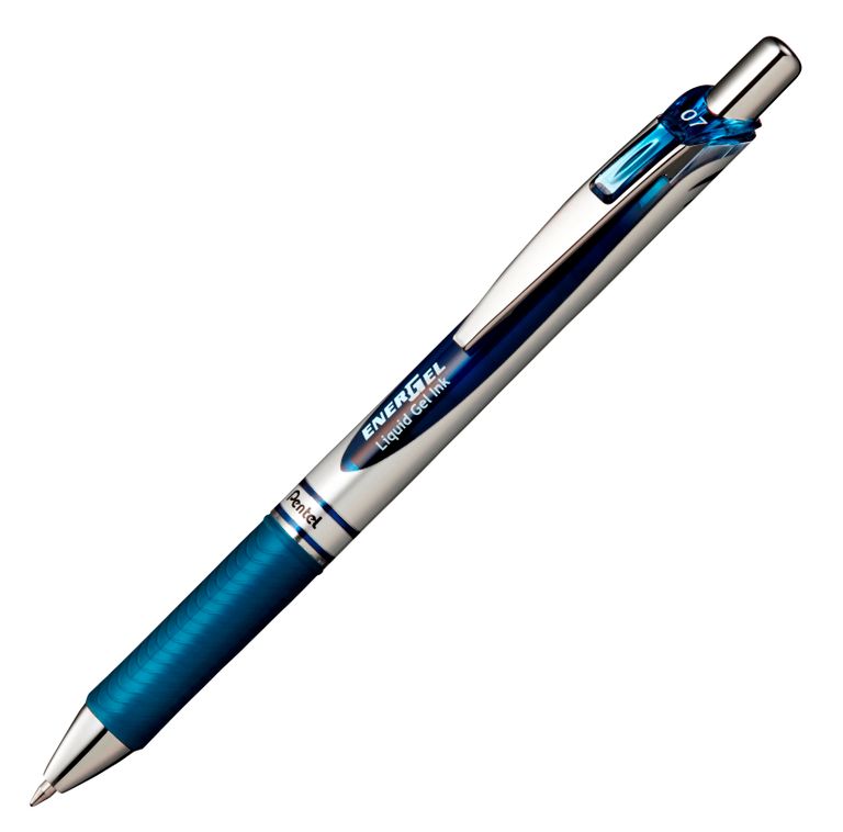 Pentel EnerGel BL77 - gelový roller - modročerný