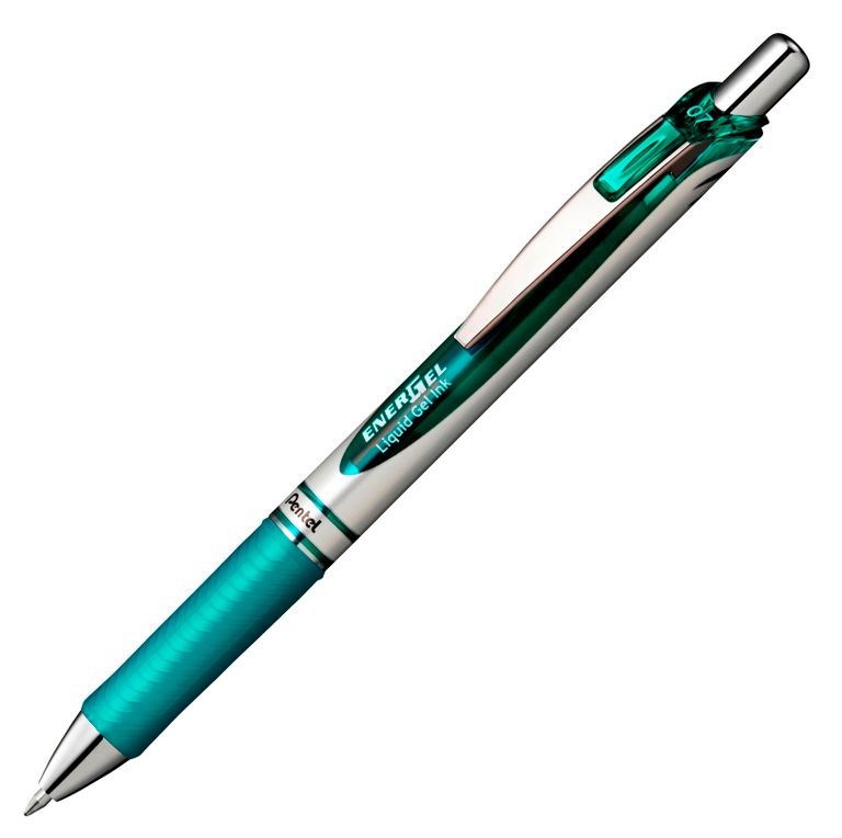 Pentel EnerGel BL77 - gelový roller - tyrkysový