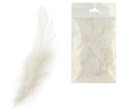 Obrázek produktu: Peří barevné 10 g - bílé