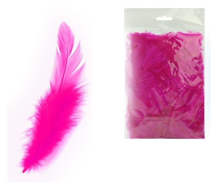 Peří barevné 10g purpurové LUMA LUMA trading s.r.o.