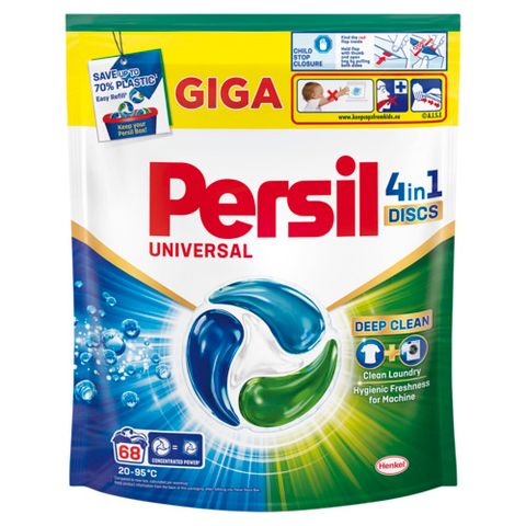 Obrázek produktu: Persil prací tablety 4v1 Discs Universal - 68 dávek