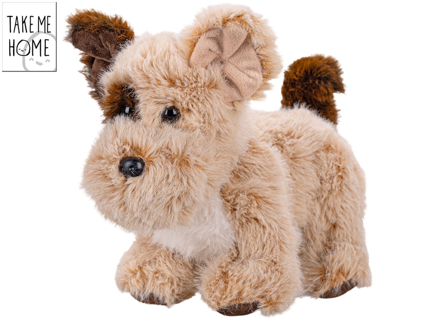 Pes plyšový 24 cm stojící