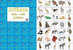 Pexeso česky - rusky Zvířata