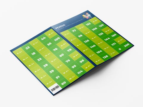 Obrázek produktu: Pexeso - Matematika - Násobení v oboru velké násobilky