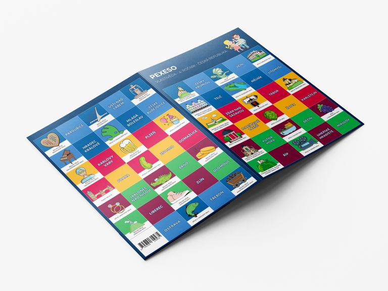 Pexeso - Vlastivěda - 4. ročník - Česká republika