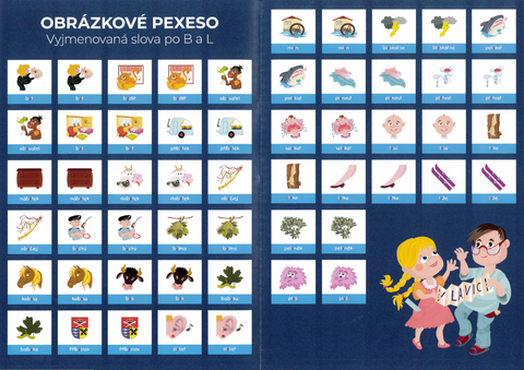 Obrázek produktu: Pexeso - Vyjmenovaná slova B + L