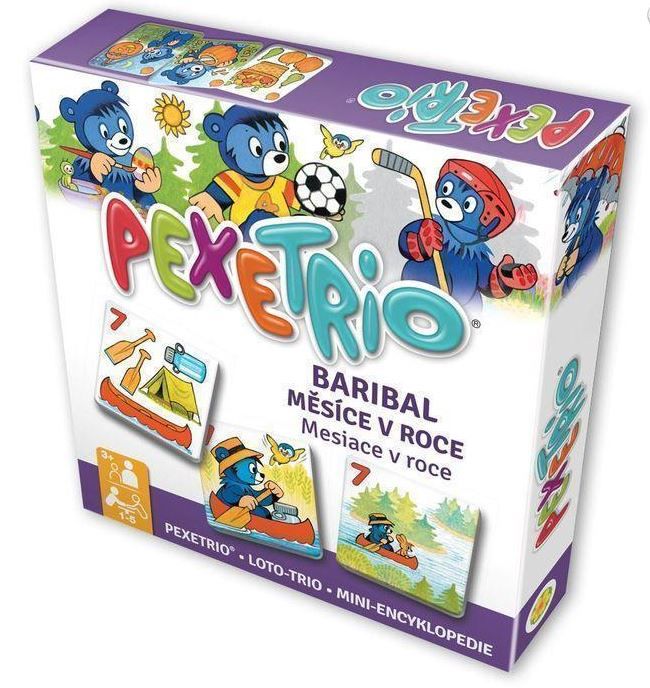 Pexetrio - BARIBAL Znáš měsíce v roce? /NOVÉ/