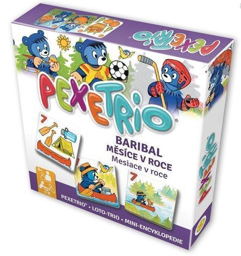 Obrázek produktu: Pexetrio - BARIBAL Znáš měsíce v roce? /NOVÉ/